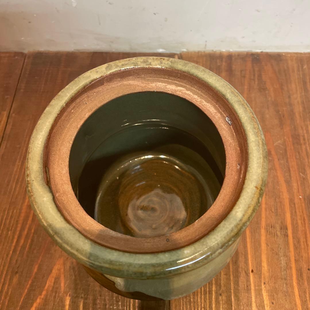 美品　茶道具　萩焼　水指し　茶道　焼物　陶芸　落ち着いた色合い