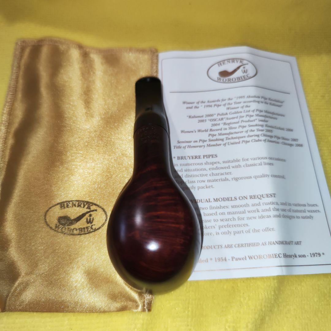 Henryk Worobiec hand made ブライヤーパイプ 未使用品