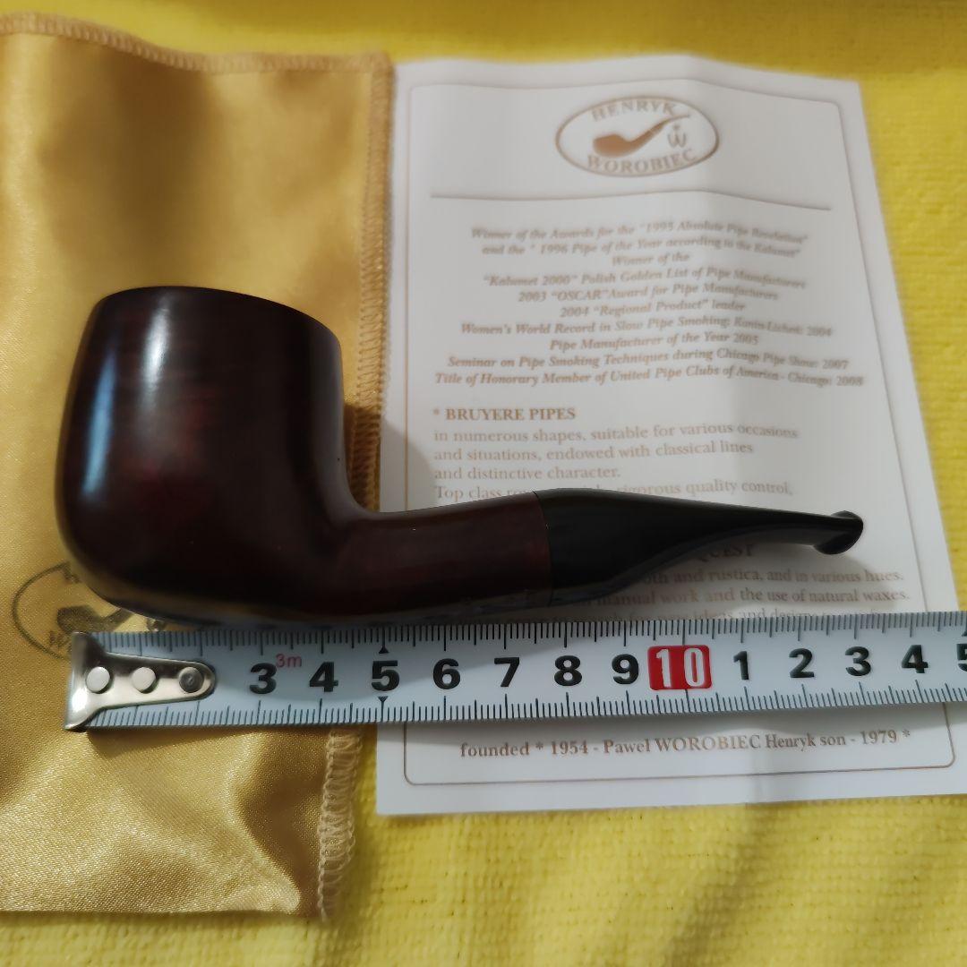 Henryk Worobiec hand made ブライヤーパイプ 未使用品