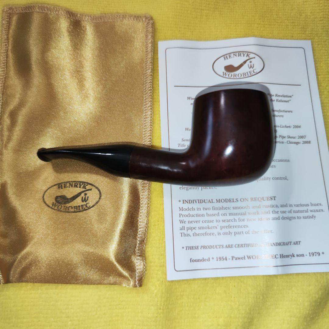 Henryk Worobiec hand made ブライヤーパイプ 未使用品