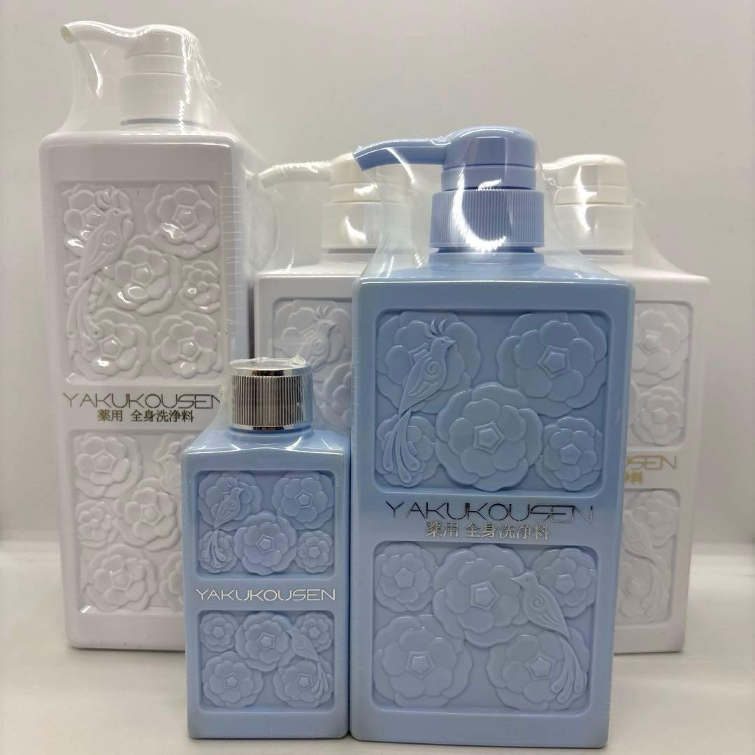 薬酵泉 薬用全身洗浄料 500mL×3本、1L×1本、100mL×1本