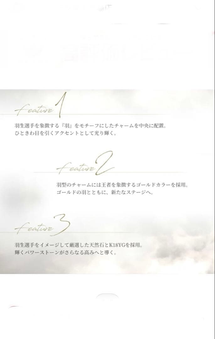 ファイテン RAKUWAブレスレット ウイングスゴールド