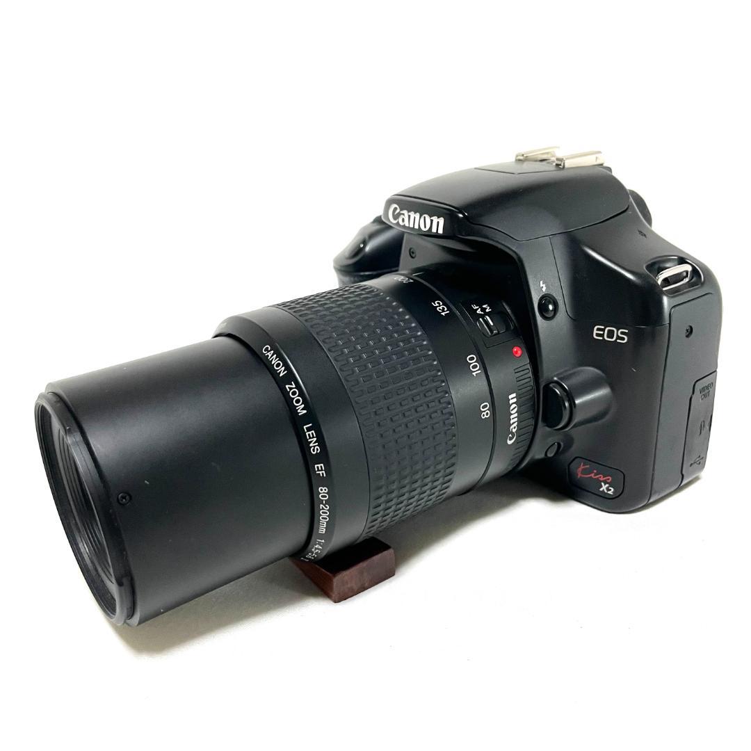 一眼レフデビューに最適❣️ Canon EOS Kiss X2 Wレンズセット