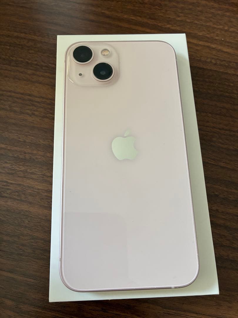 iPhone13 128GB ピンク箱あり ワイヤレス充電器付き SIMフリー