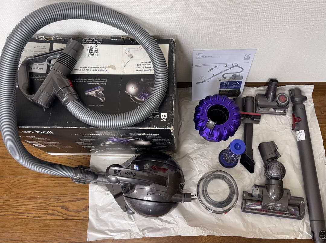 【日本未発売・動作確認済】Dyson DC47 Animal 米国仕様・120V