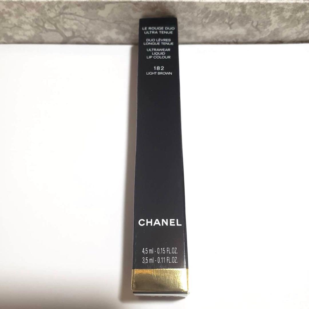 CHANEL ルルージュ デュオウルトラトゥニュ 182 ライトブラウン
