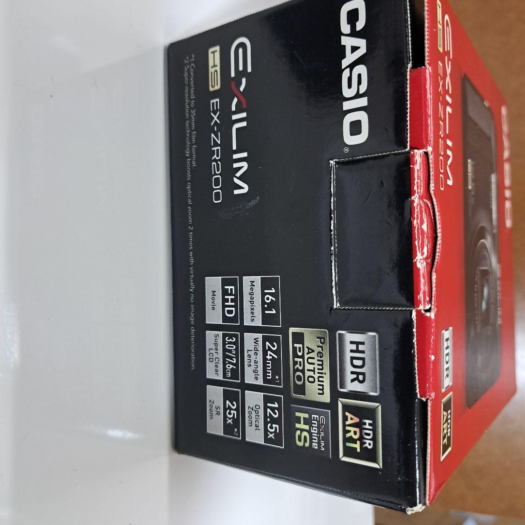 CASIO EXILIM EX-ZR200 デジタルカメラ　動作確認済　付属品揃