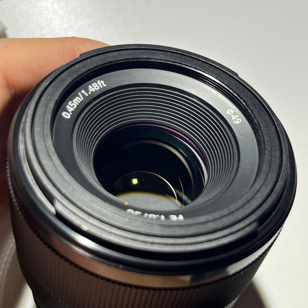 sony SEL50F18 単焦点レンズ