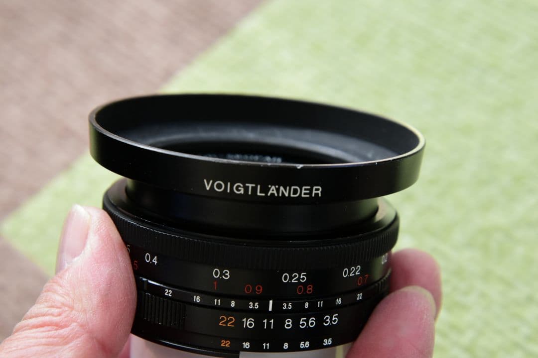 フォクトレンダー　カラースコパー　20mm f3.5 ニコンFマウントレンズ