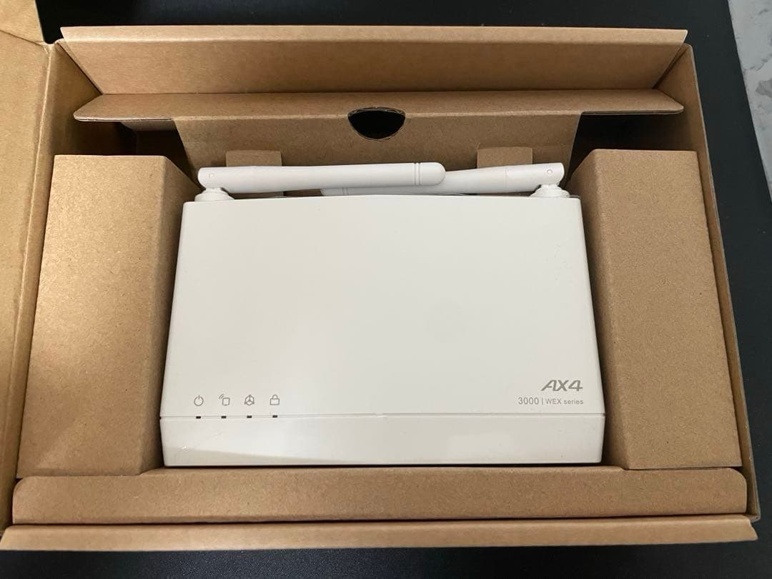 BUFFALO中継機 Wi-Fi6 AX3000 WEX-3000AX4EA/N