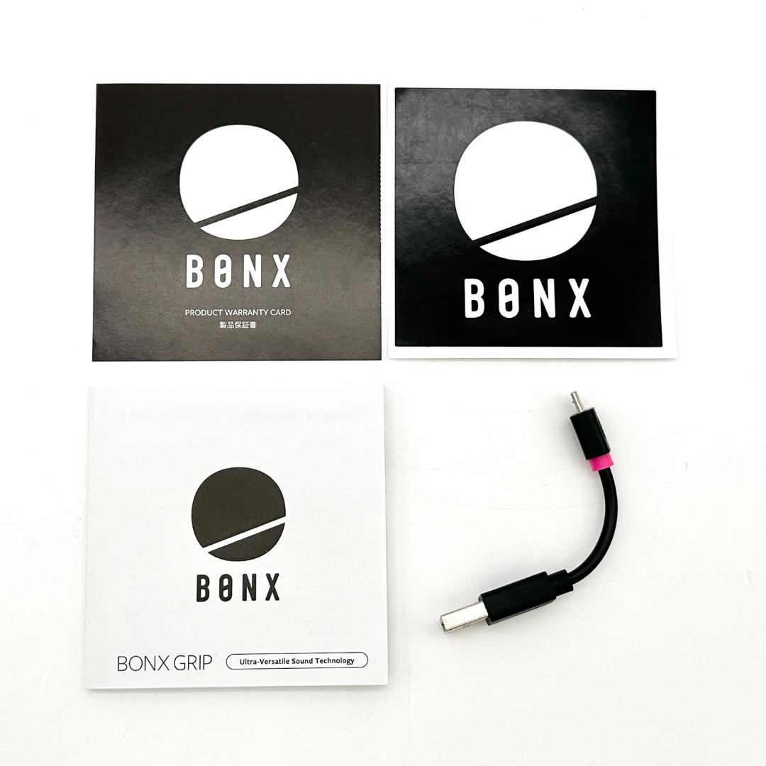【美品】ボンクス グリップ BX2-MBK4 トランシーバー