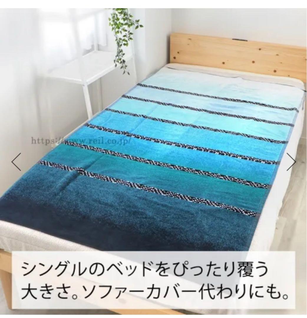 【新品】JMAポルトガル100×180ビッグバスタオル　1枚　コンフェイト柄