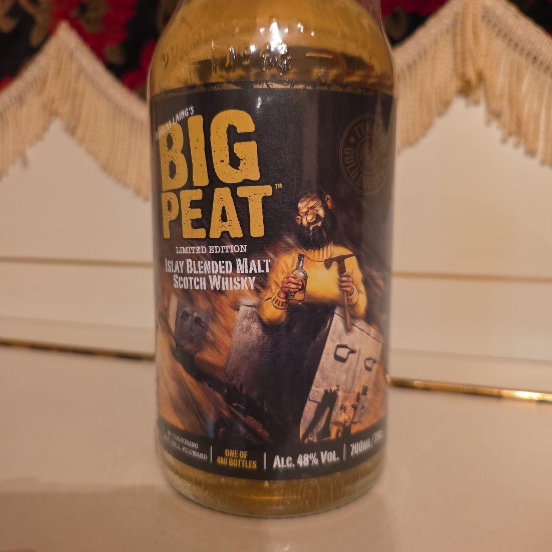 [日本未発売]<限定480本>BIG PEATティンドラム ゴ－ルド<希少価値>