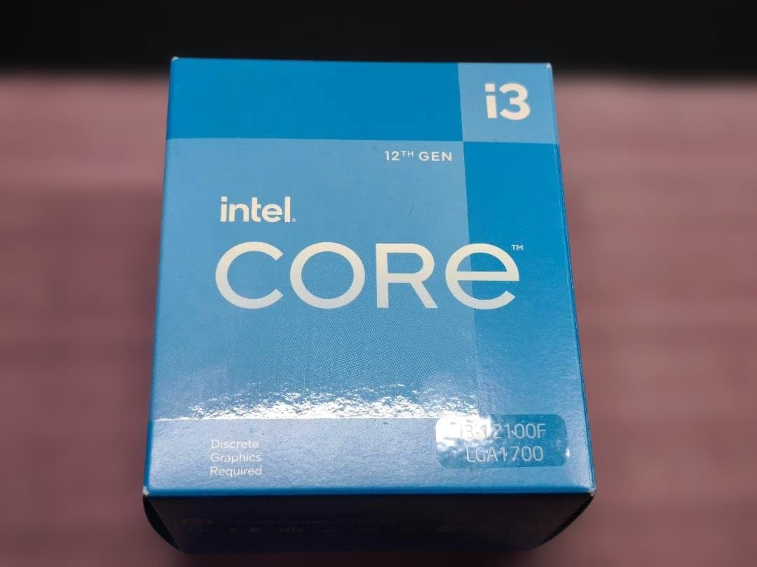 Intel Core i3-12100F 第12世代 CPU