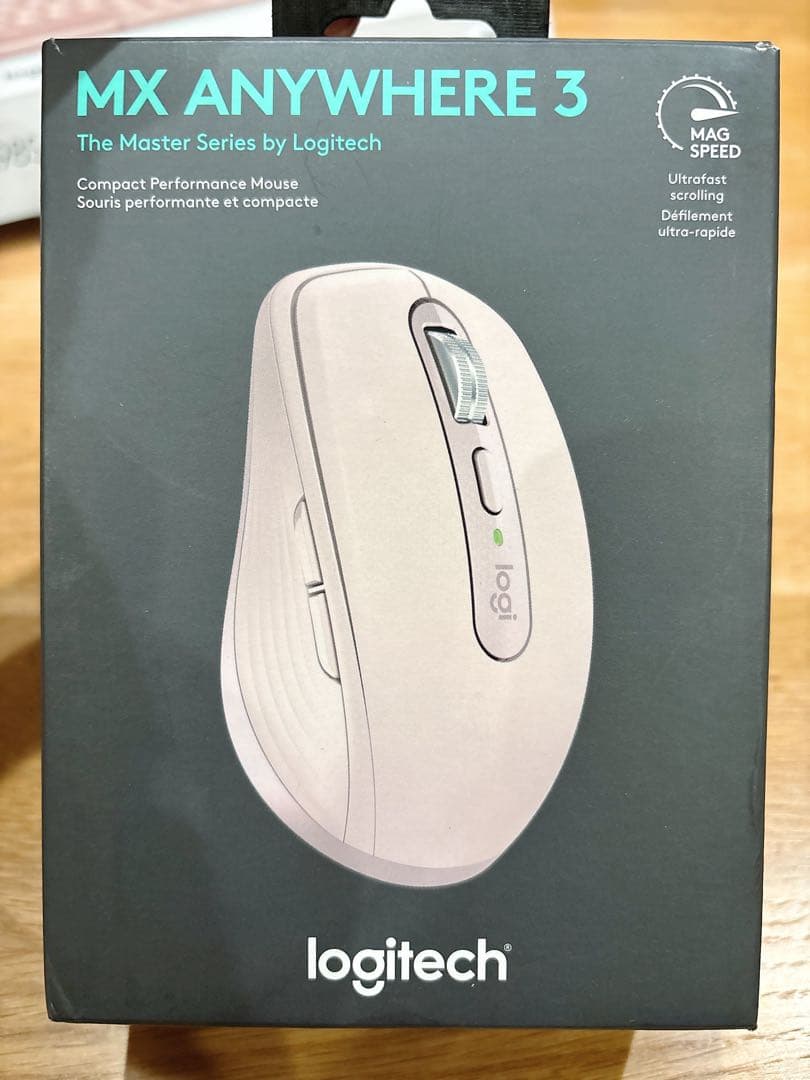Logitech ワイヤレスマウス ピンク