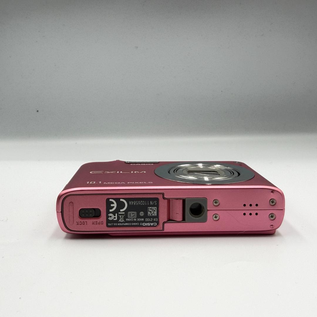 【動作品・転送特典無料あり】CASIO EXILIM EX-Z100 PINK
