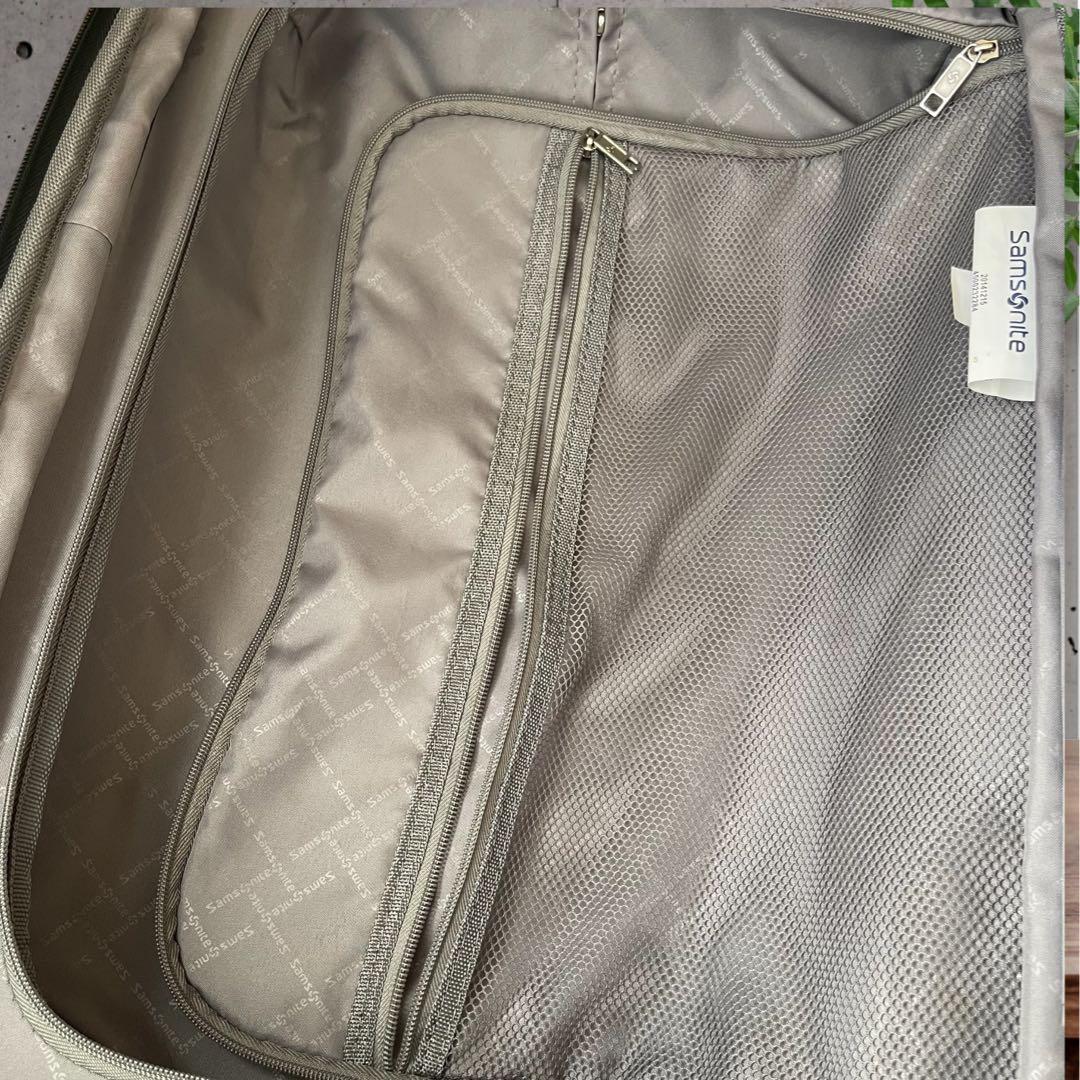 Samsonite 機内用 持ち込み 4輪 スーツ キャリーケース シルバー