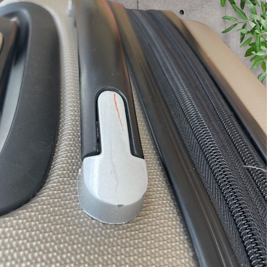 Samsonite 機内用 持ち込み 4輪 スーツ キャリーケース シルバー