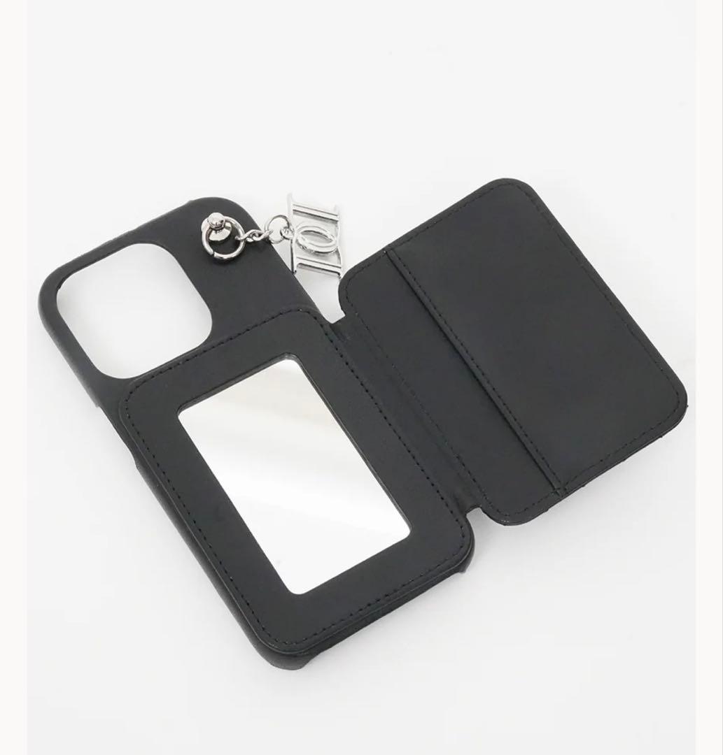 Darich♡新品キルティングミラーDDチャームiPhoneケース【１５】