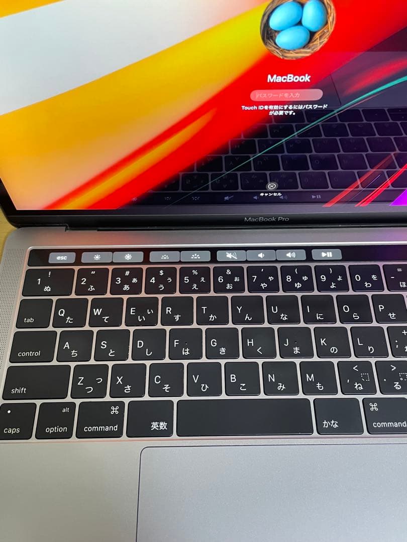 美品MacBook Pro TouchBarモデル　大容量1TB バッテリー良い