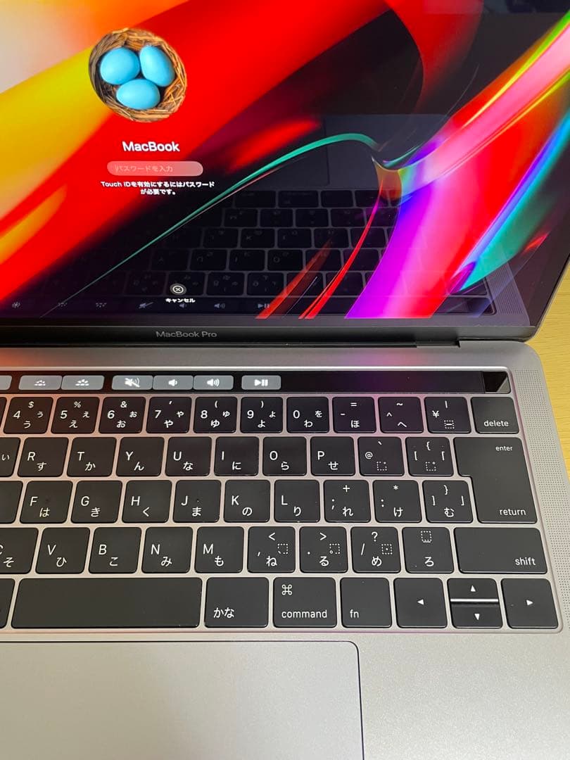 美品MacBook Pro TouchBarモデル　大容量1TB バッテリー良い