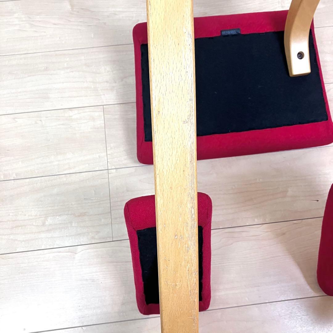 STOKKE　バリアブル バランスチェア　レッド　ストッケ