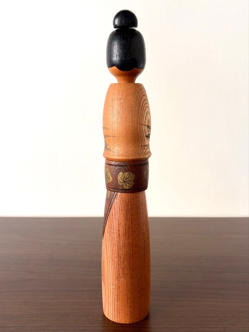 稀少 佐藤 翠崕 Suigai 創作 こけし kokeshi 人形 古美術 繊細