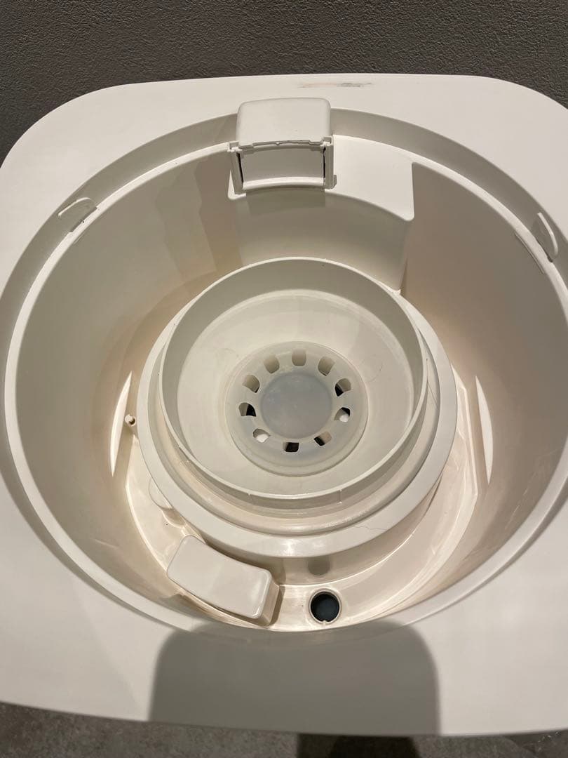 山善 加熱式加湿器 15L 上から給水 大容量 KSF-N1502