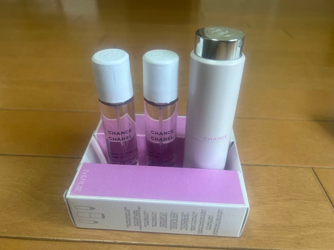 【新品】CHANEL CHANCE EAU TENDRE オードトワレ3本セット