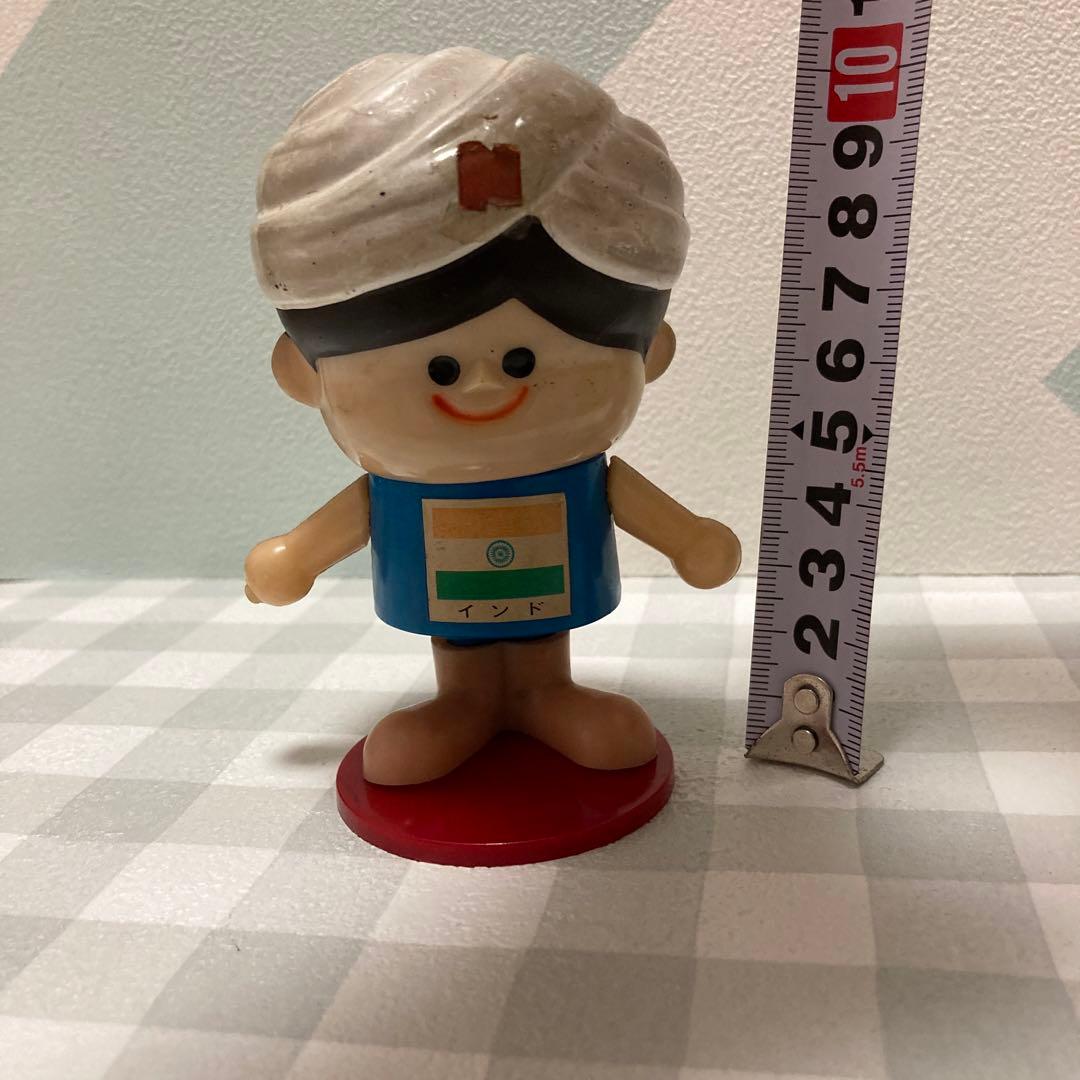 【昭和レトロ】希少レア 当時物　世界のナショナル坊や　ナショナル　インド　貯金箱