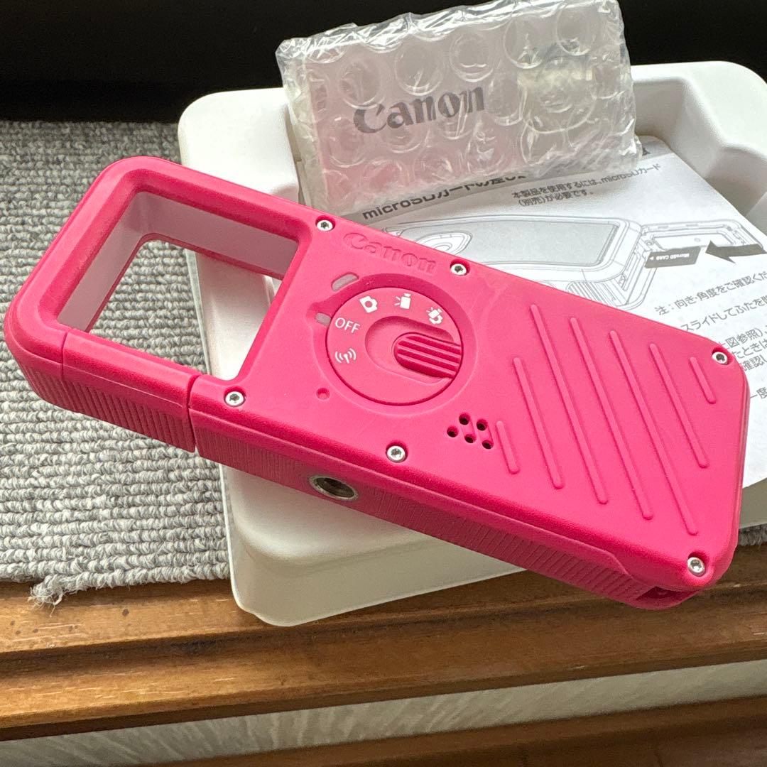 Canon iNSPiC REC ピンク アソビカメラ FV-100 PINK