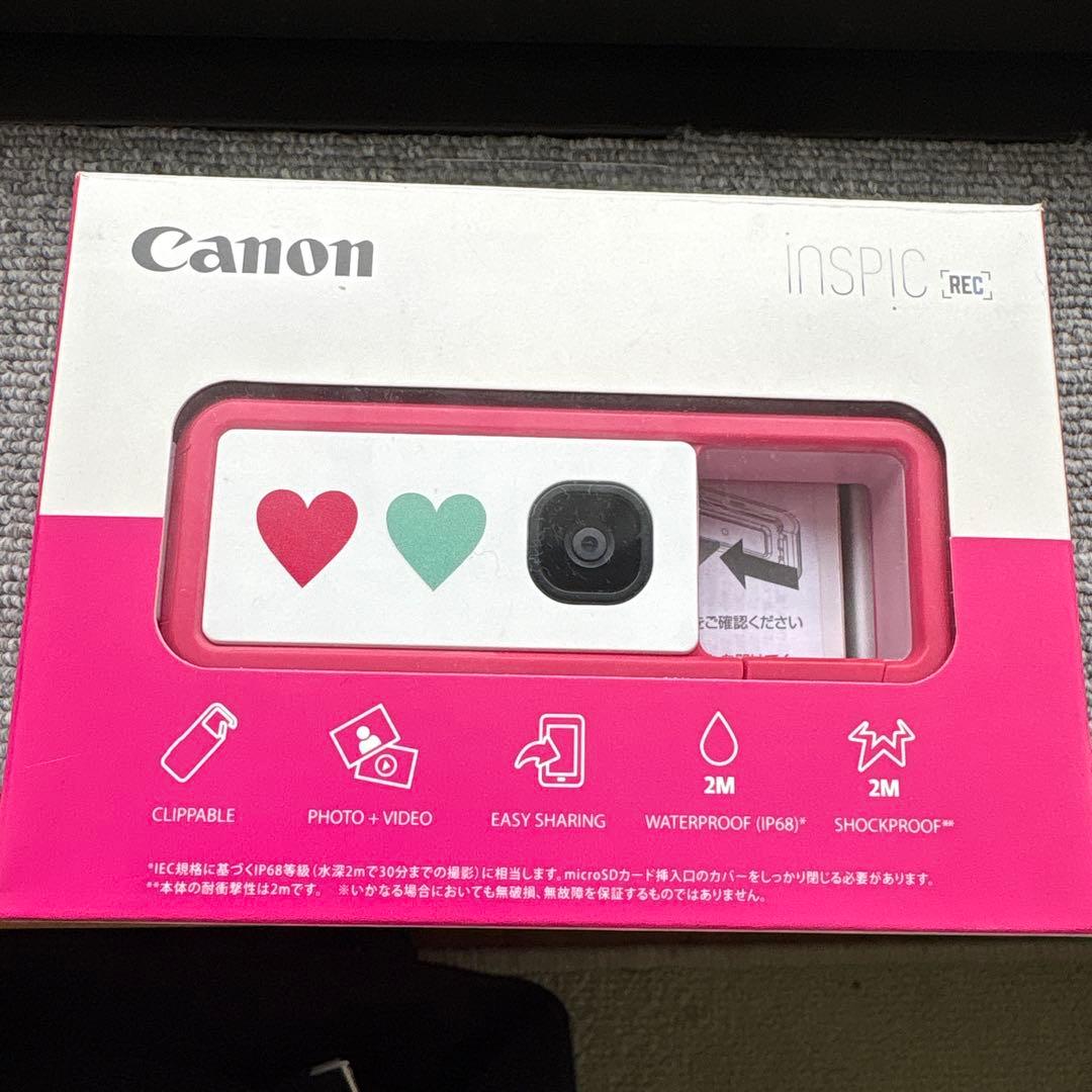 Canon iNSPiC REC ピンク アソビカメラ FV-100 PINK