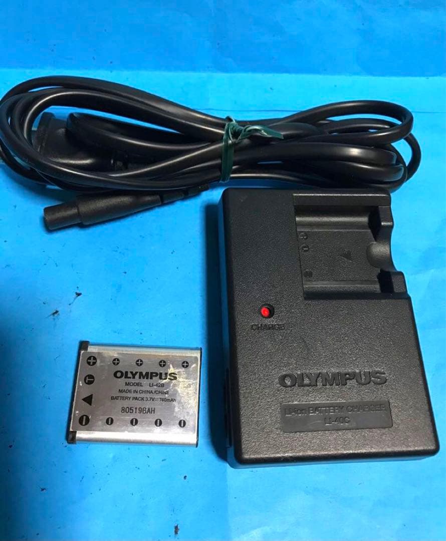 【極美品 返品保証】 Olympus μ 830 AF 5x デジタルカメラ