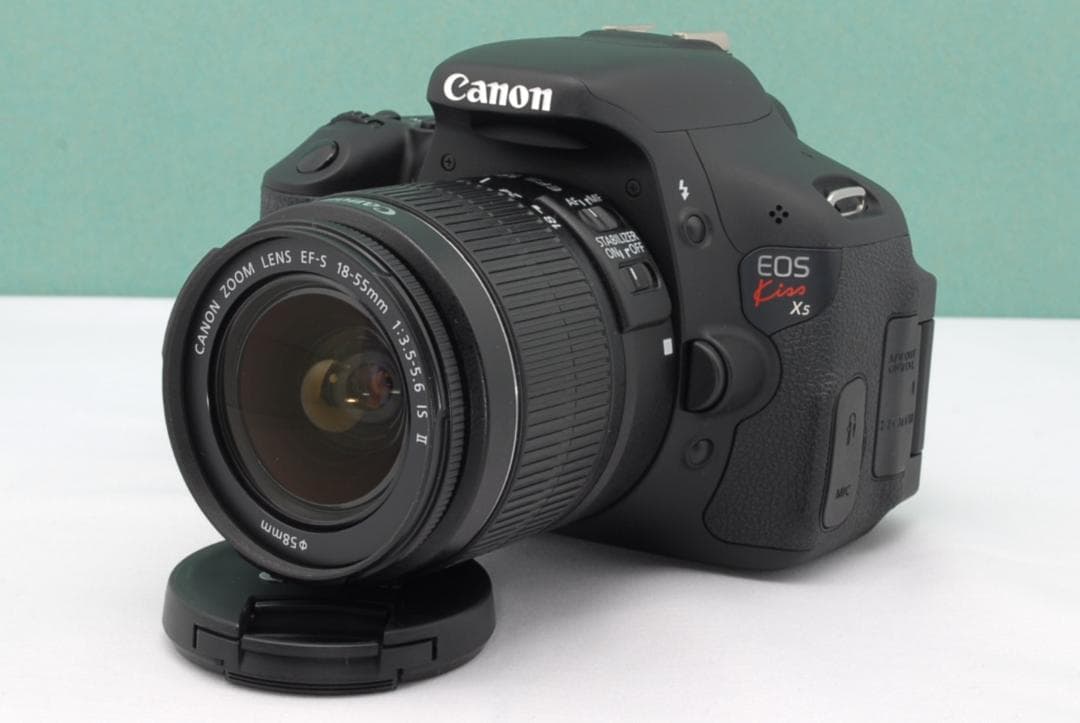 美品✨️ Canon Kiss X5 一眼レフカメラ 手ぶれ補正レンズ 初心者