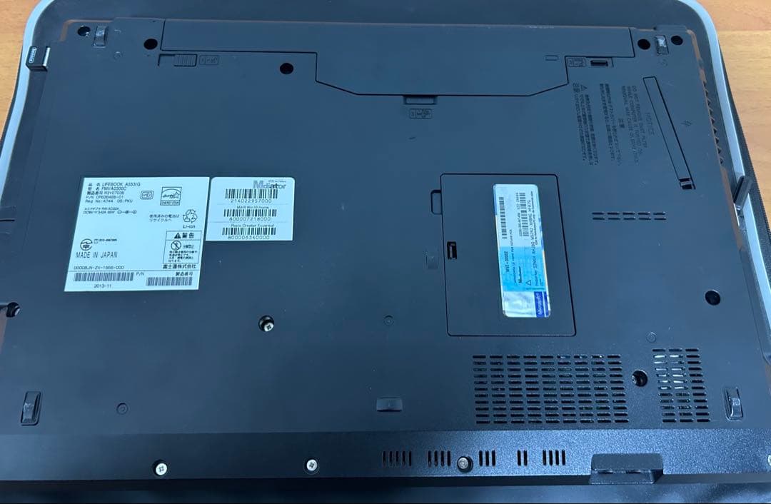 富士通 LIFEBOOK A553/G