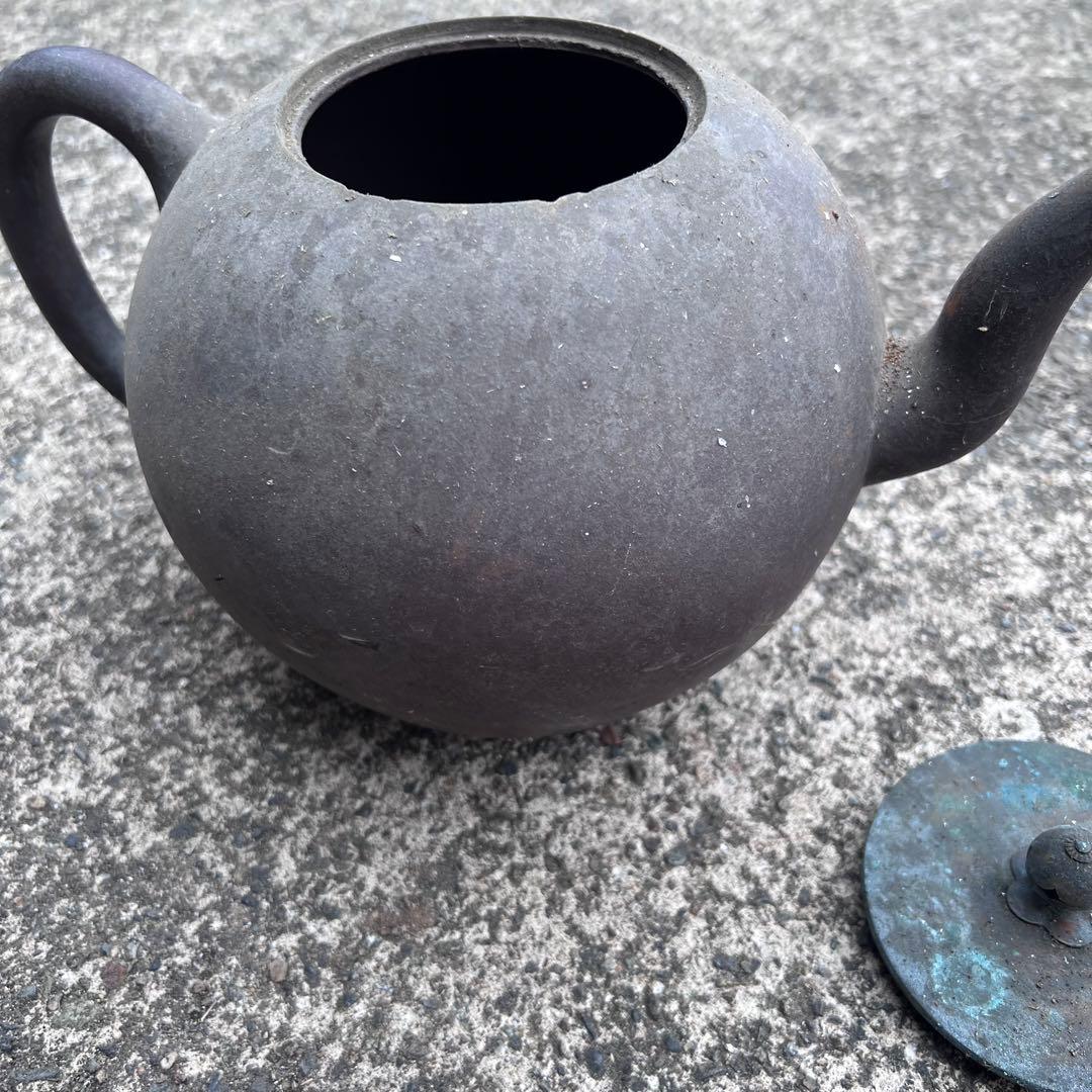 鉄瓶 昭和レトロ 骨董品 急須 茶器