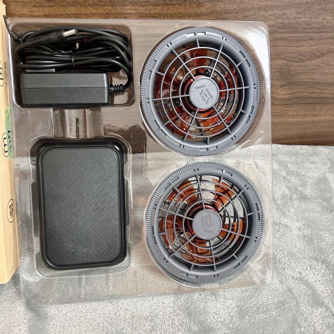 【2025業界最強43V/30000mAh】空調作業服 ファンバッテリーセット