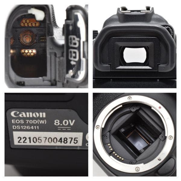 キャノン Canon EOS 70D ボディ 一眼レフカメラ #3548