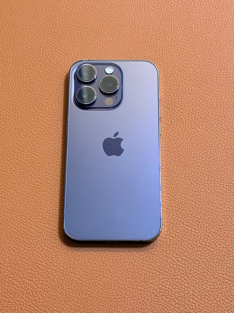 【ジャンク】Apple iPhone14Pro ディープパープル　256GB