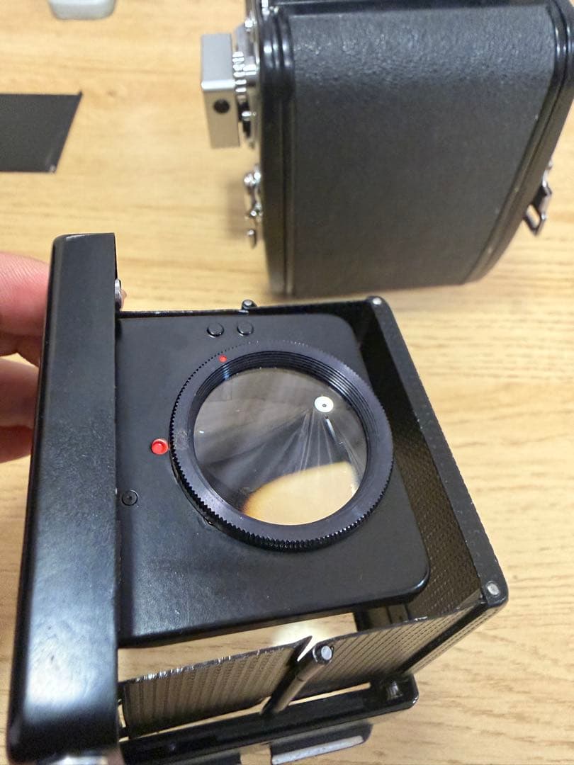 【完動品】Kowa Six中判カメラ 85mm f2.8 露出計ファインダー