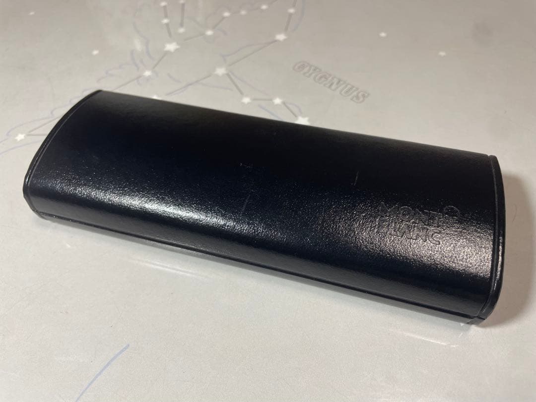 極美品◆モンブラン320 万年筆 14K EF 試筆のみ 化粧箱＆カートリッジ付