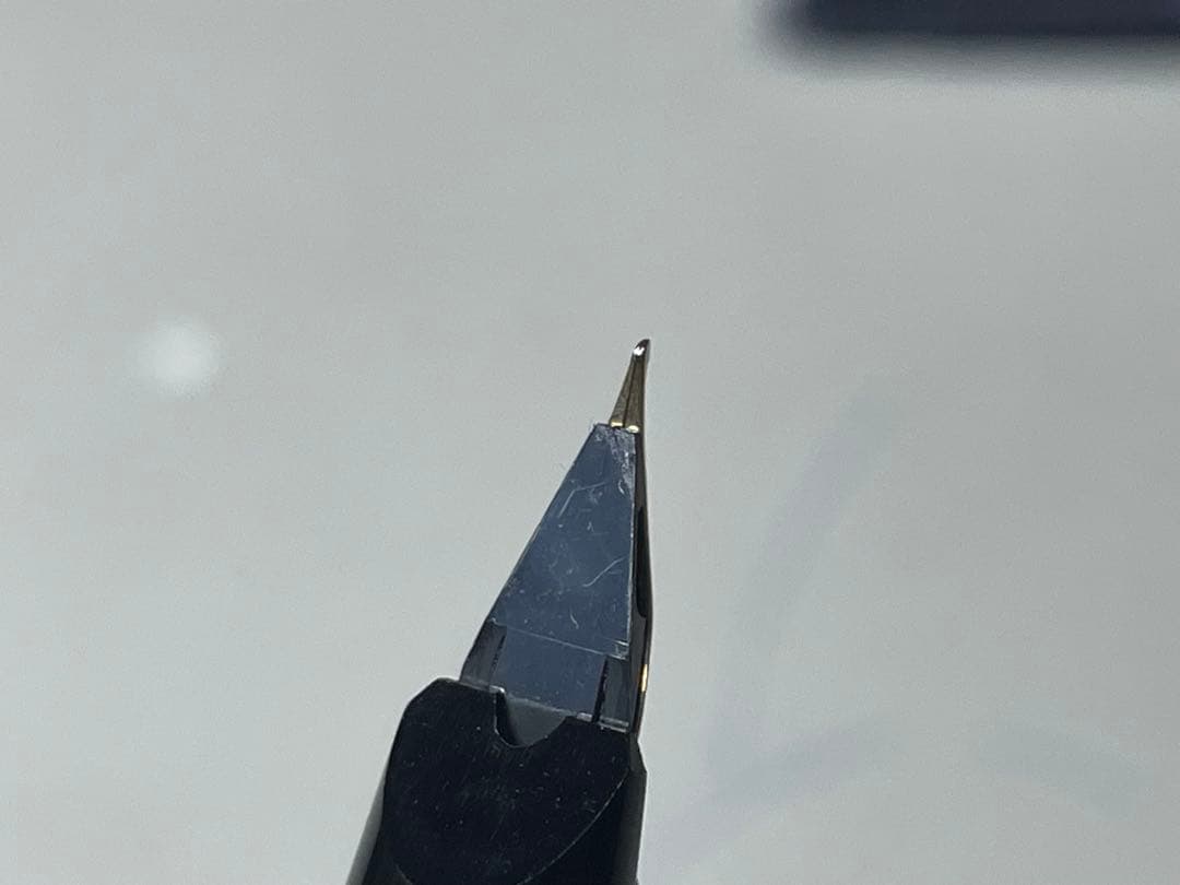 極美品◆モンブラン320 万年筆 14K EF 試筆のみ 化粧箱＆カートリッジ付