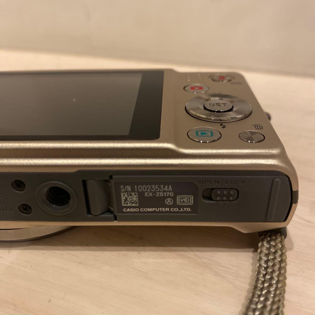 【動作品】CASIO コンデジ　EXILIM EX-ZS170