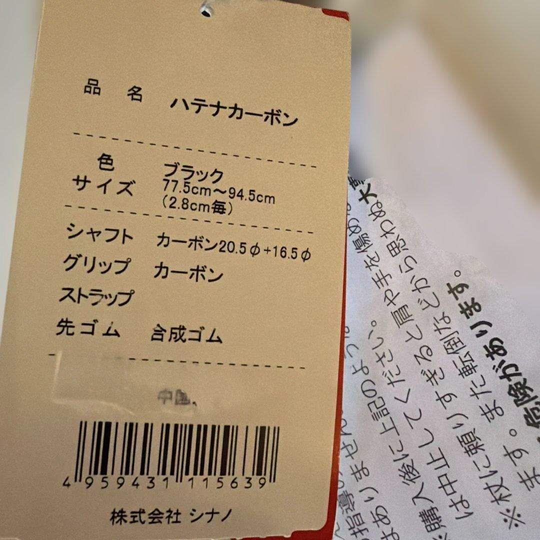 シナノ ハテナカーボン 杖