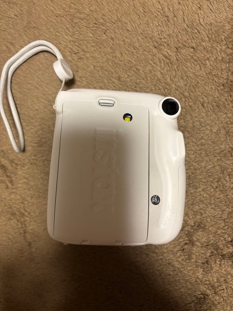 instax mini 11 ホワイト ストラップ付き