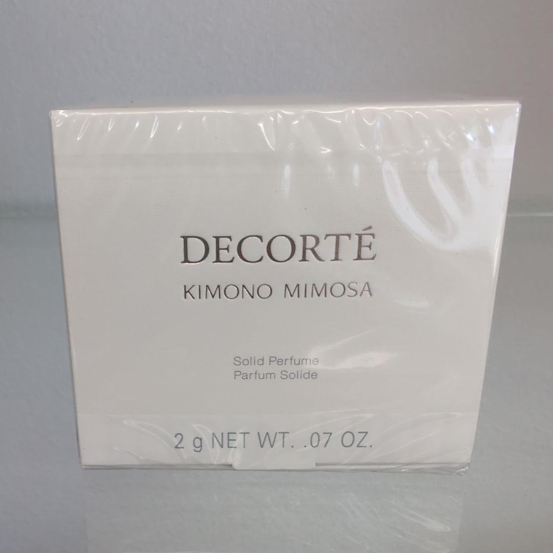 DECORTE キモノミモザ ソリッドパフューム 2g限定品
