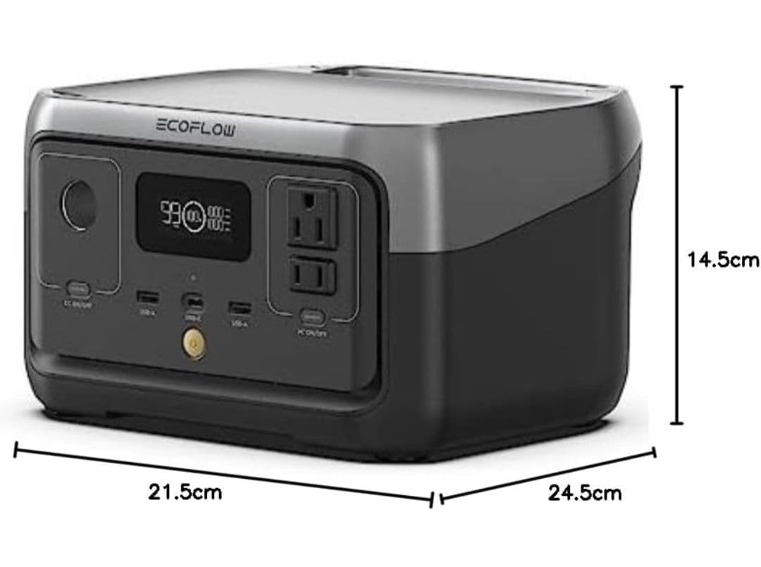 EcoFlow 2 ポータブル電源 256Wh