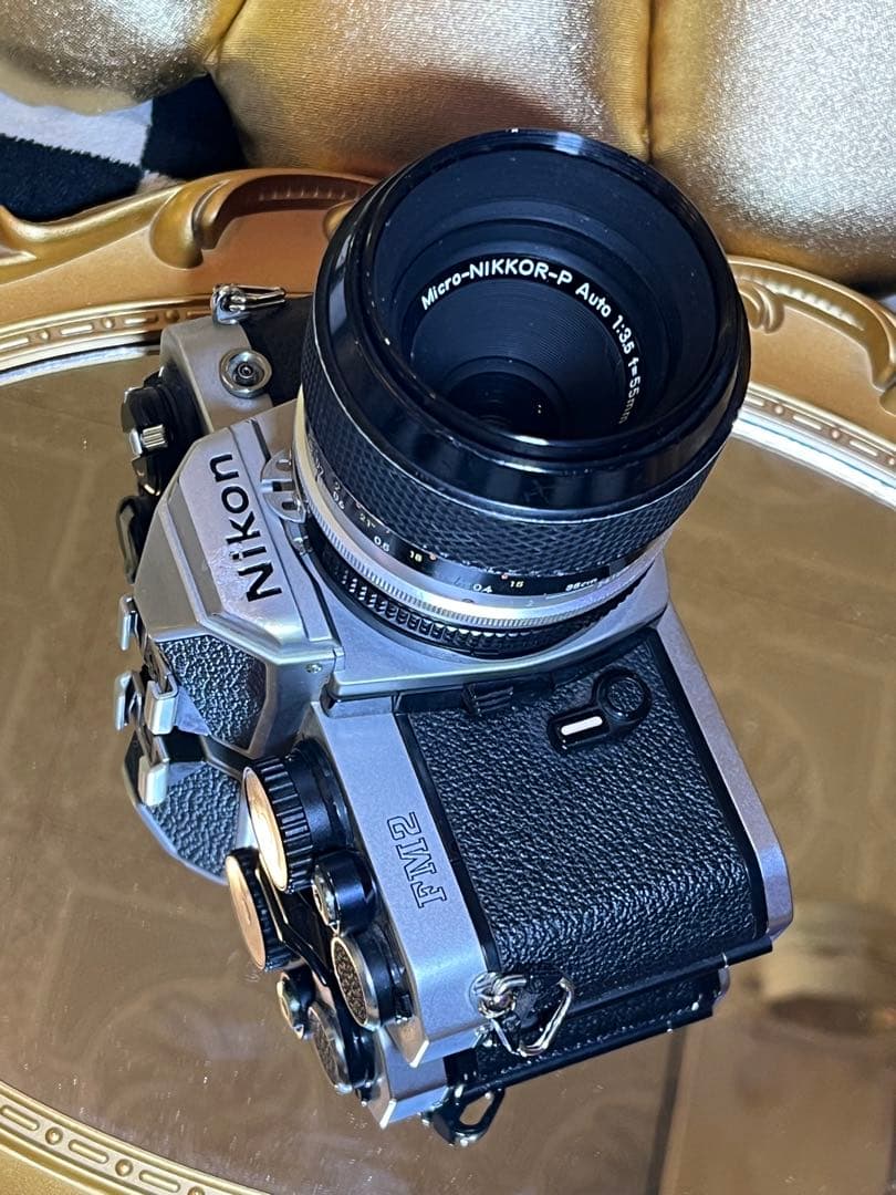 Nikon FM2 シルバー ＆ マクロレンズ 55mm f3.5