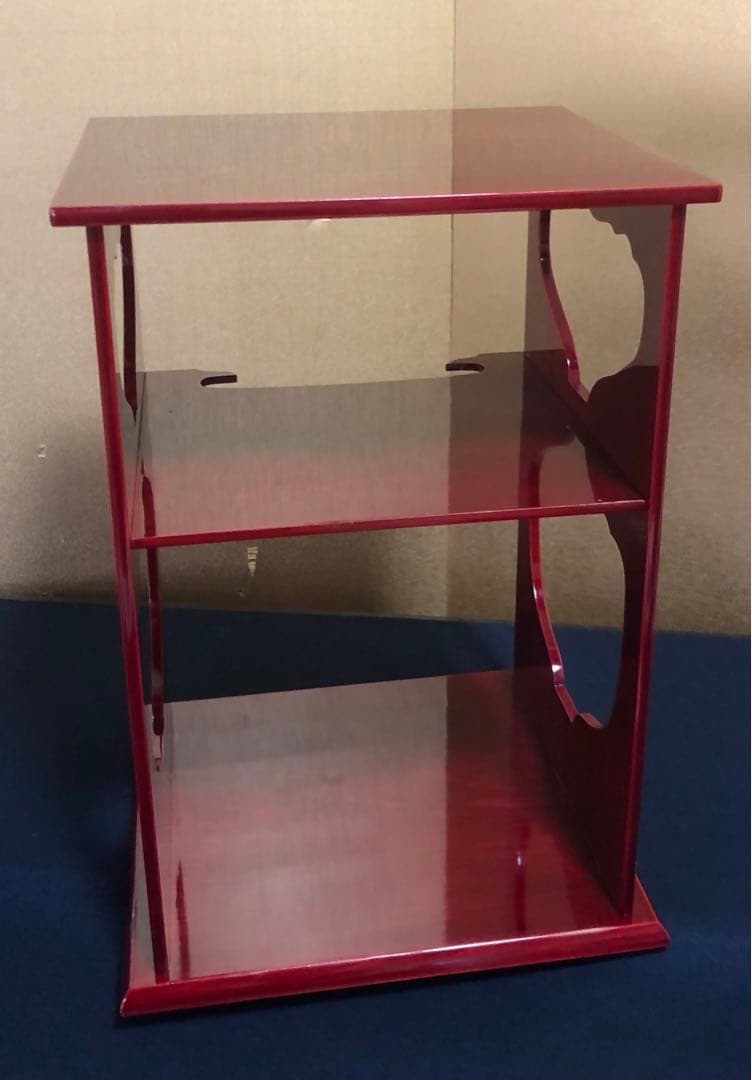 《R》茶道具 飛騨春慶塗 水指棚 二重棚 元箱　260225こ1