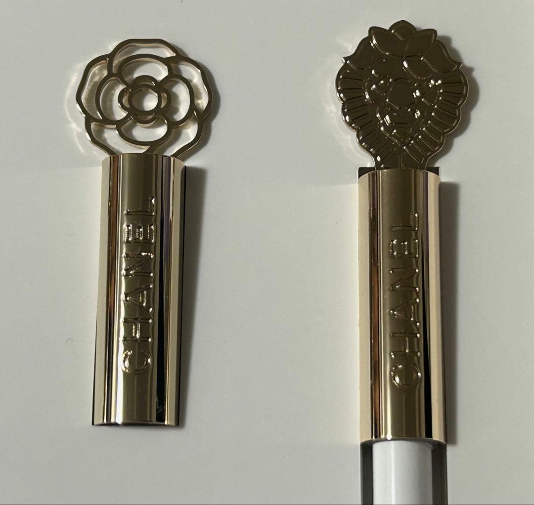 シャネル　鉛筆　キャップ　メモ帳セット　ノベルティ